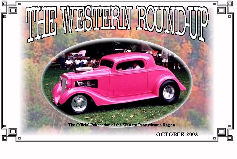 October Cover 1931 Chevy Coupe Owner - R. Wayne Gorr